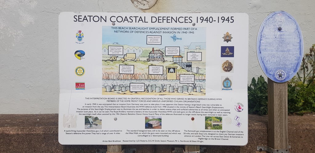 Seaton Beach Sign