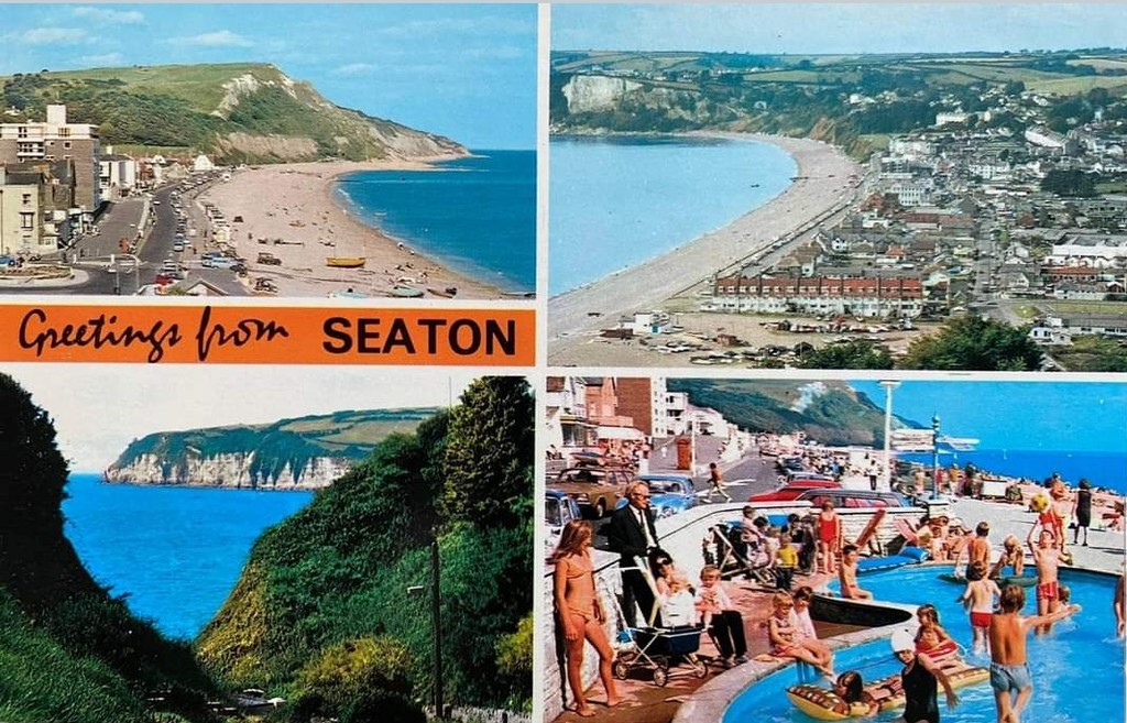 A Multiview Postcard Of Seaton 3