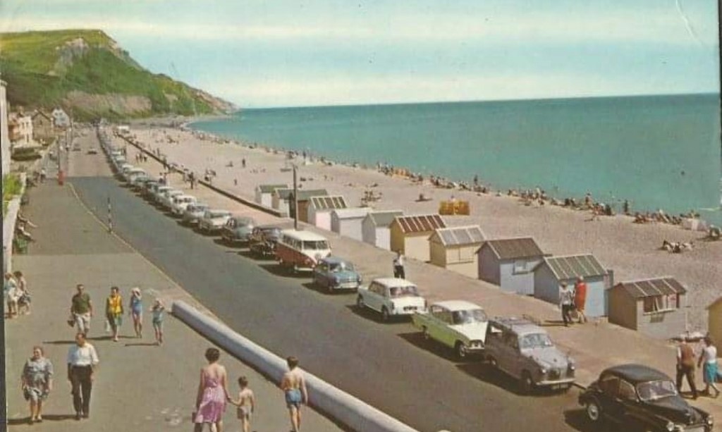 Beach Huts In Seaton On The Beach