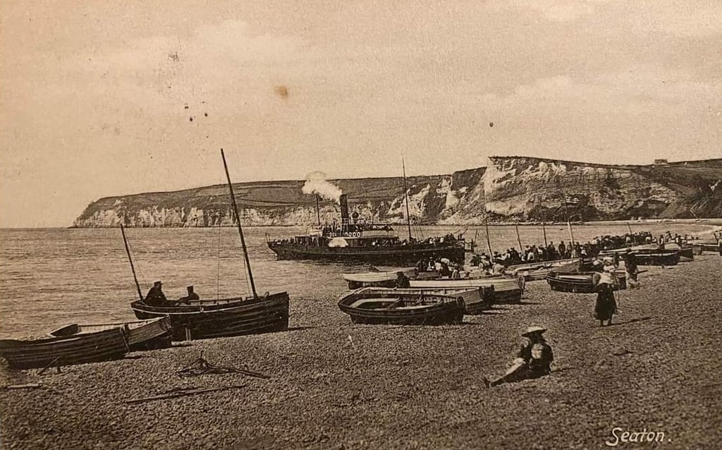 Steamer At Seaton