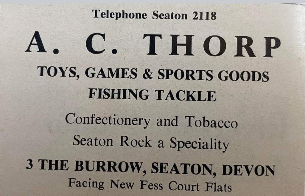A C Thorp Seaton Toys And Games
