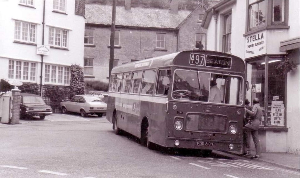 497 Bus Eading For Seaton From Beer