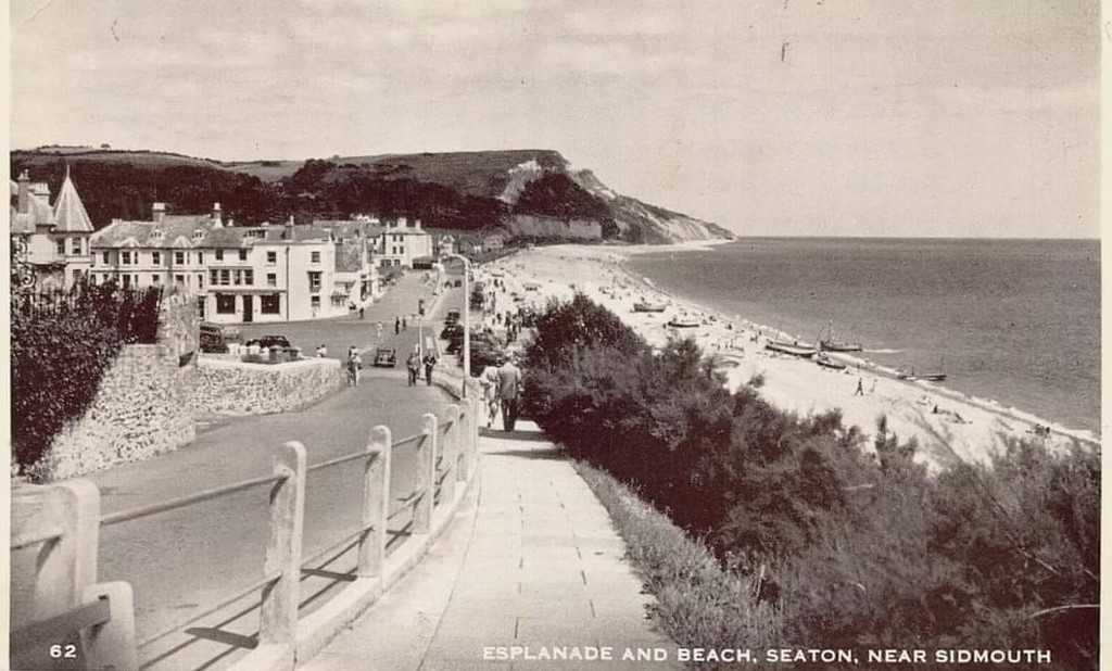 Esplanade And Beach In Seaton
