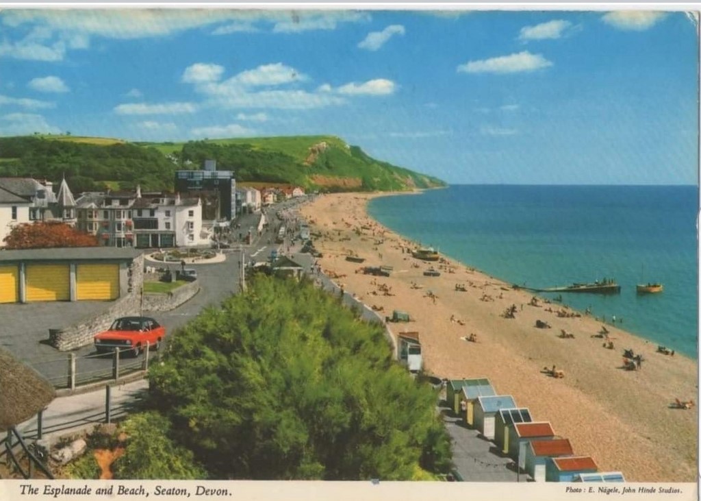 The Esplanade And Beach Colour Postcard