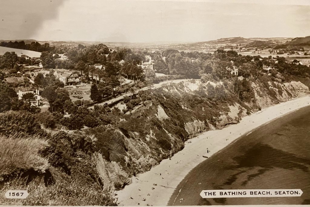 The Bathing Beach In Seaton