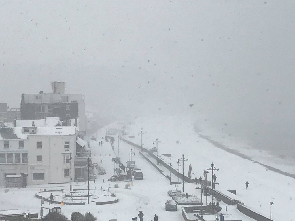Snow In Seaton 1