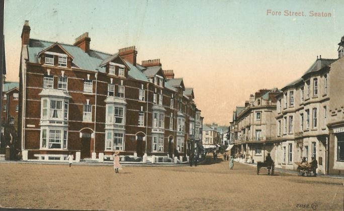 Fore Street In Seaton Devon