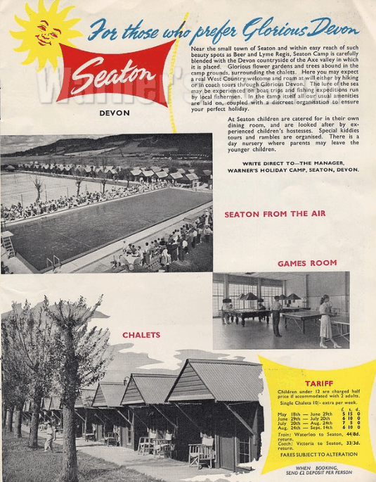 Warner's Holiday Camp In Seaton 5