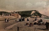 Colourised Old Postcard Of Seaton 3