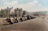 Colourised Old Postcard Of Seaton 9