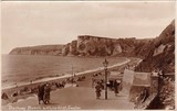 Bathing Beach And Cliff